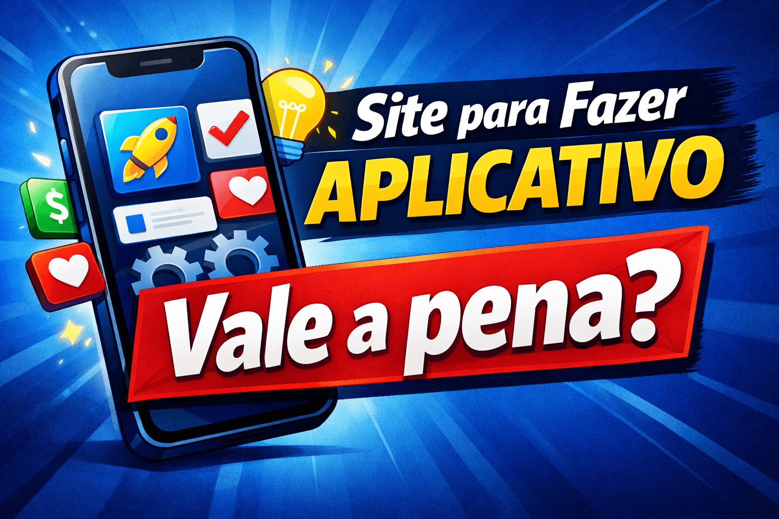 Site para Fazer Aplicativo: Qual Usar em 2026 (Guia Completo)